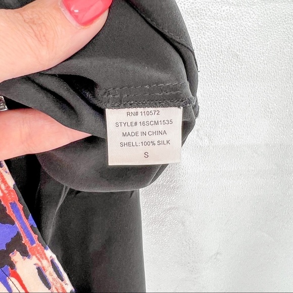 Twelfth Street Cynthia Vincent Silk Printed silk Dress - Picture 5 of 7